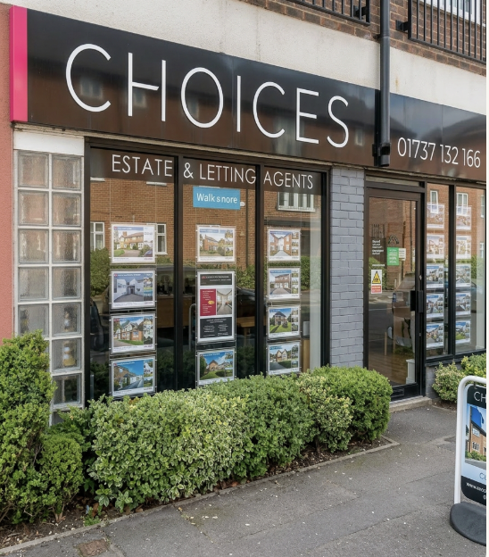 A Choices Estate Agents branch on the high street